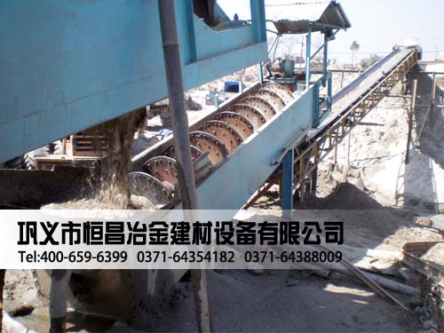 重视螺旋洗矿机在砂石生产线中所占的重要位置